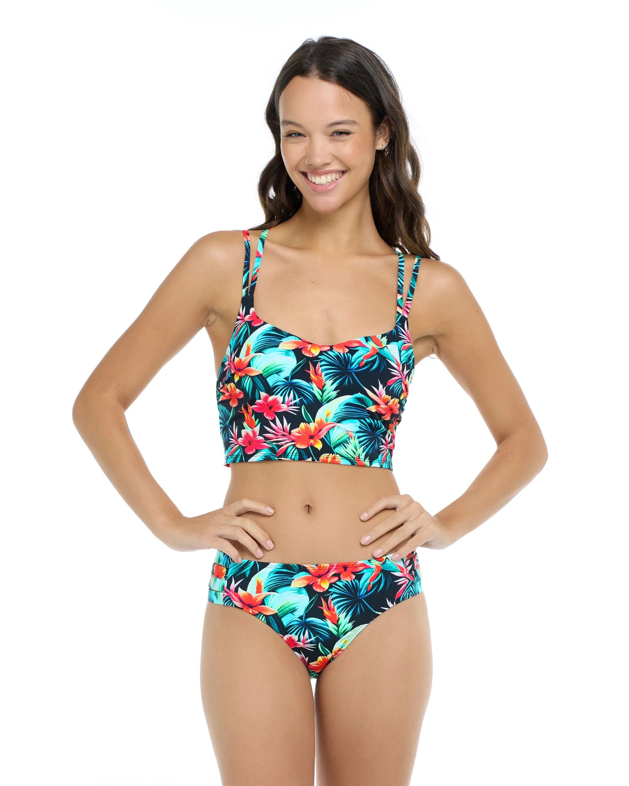 Colola Mel Crop Top - Colola / Black sold by Body Glove