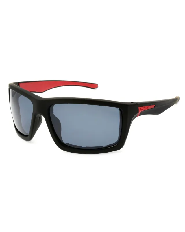 Men's  Sayulita Polarized Sunglasses - Black/Red sold by Body Glove