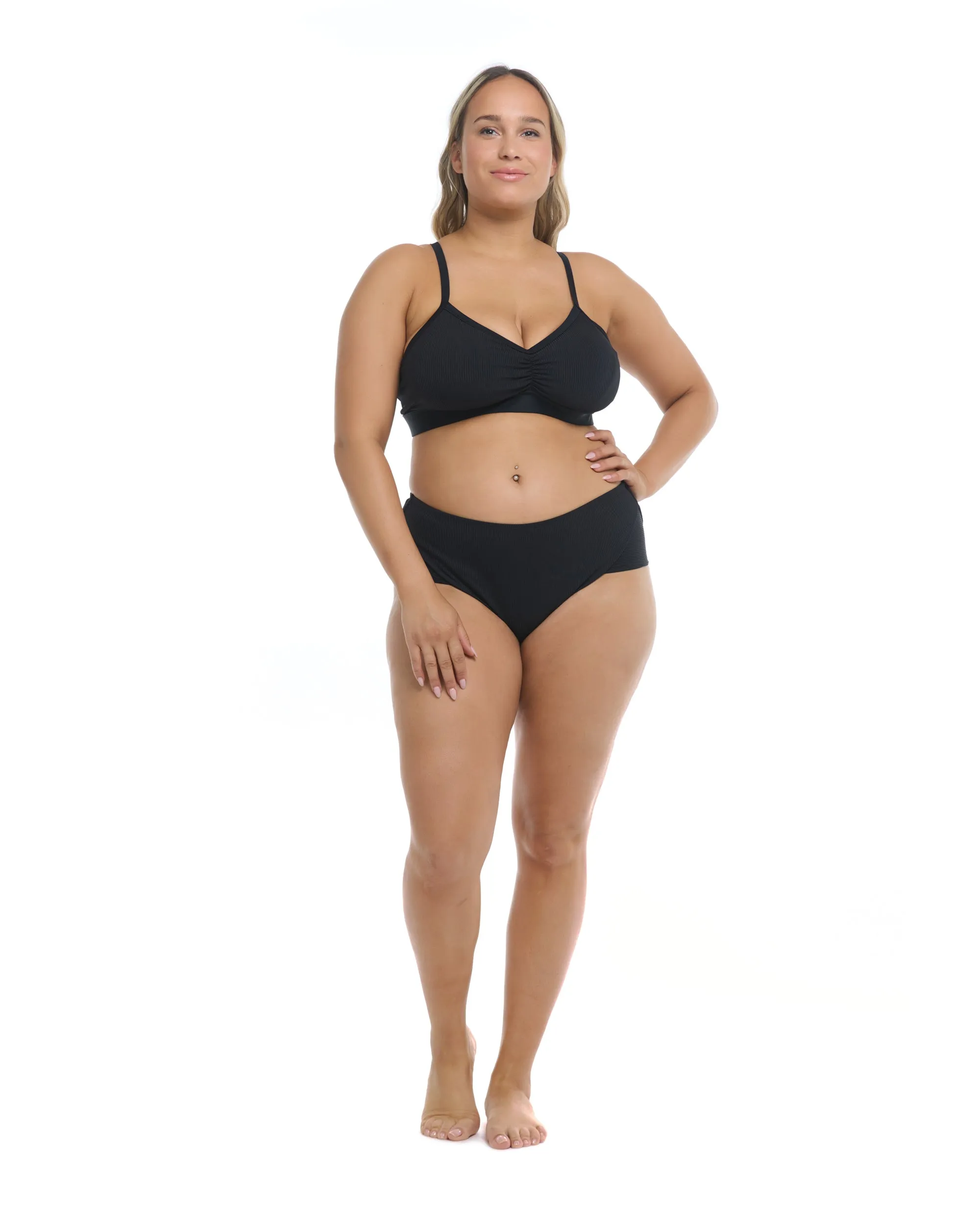 Ibiza Plus Size Coco Bikini Bottom - Black sold by Body Glove product image thumbnail 4