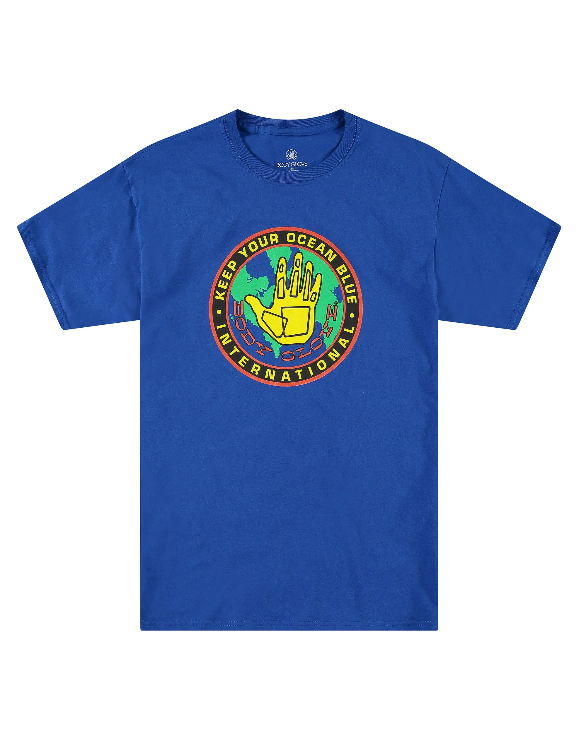 Keep Your Ocean Blue Short-Sleeved T-Shirt - Blue sold by Body Glove