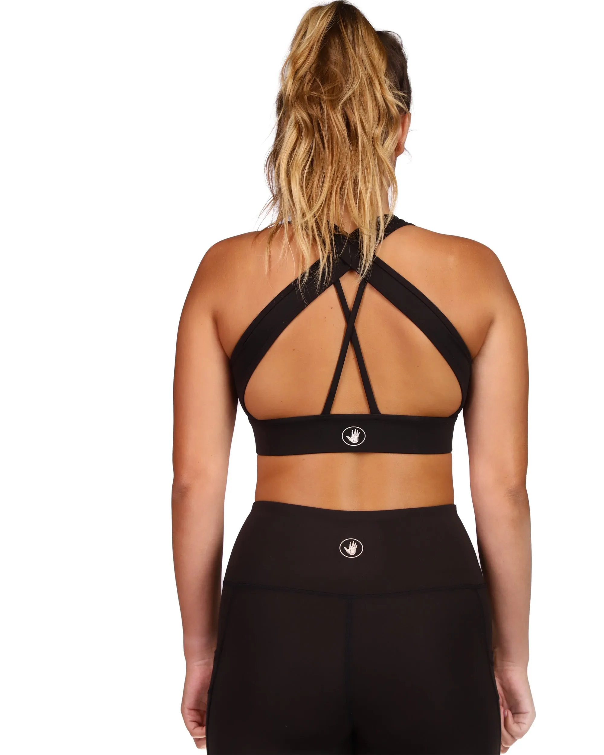 Composed Cross-Back Straps Sports Bra - Black sold by Body Glove product image thumbnail 4