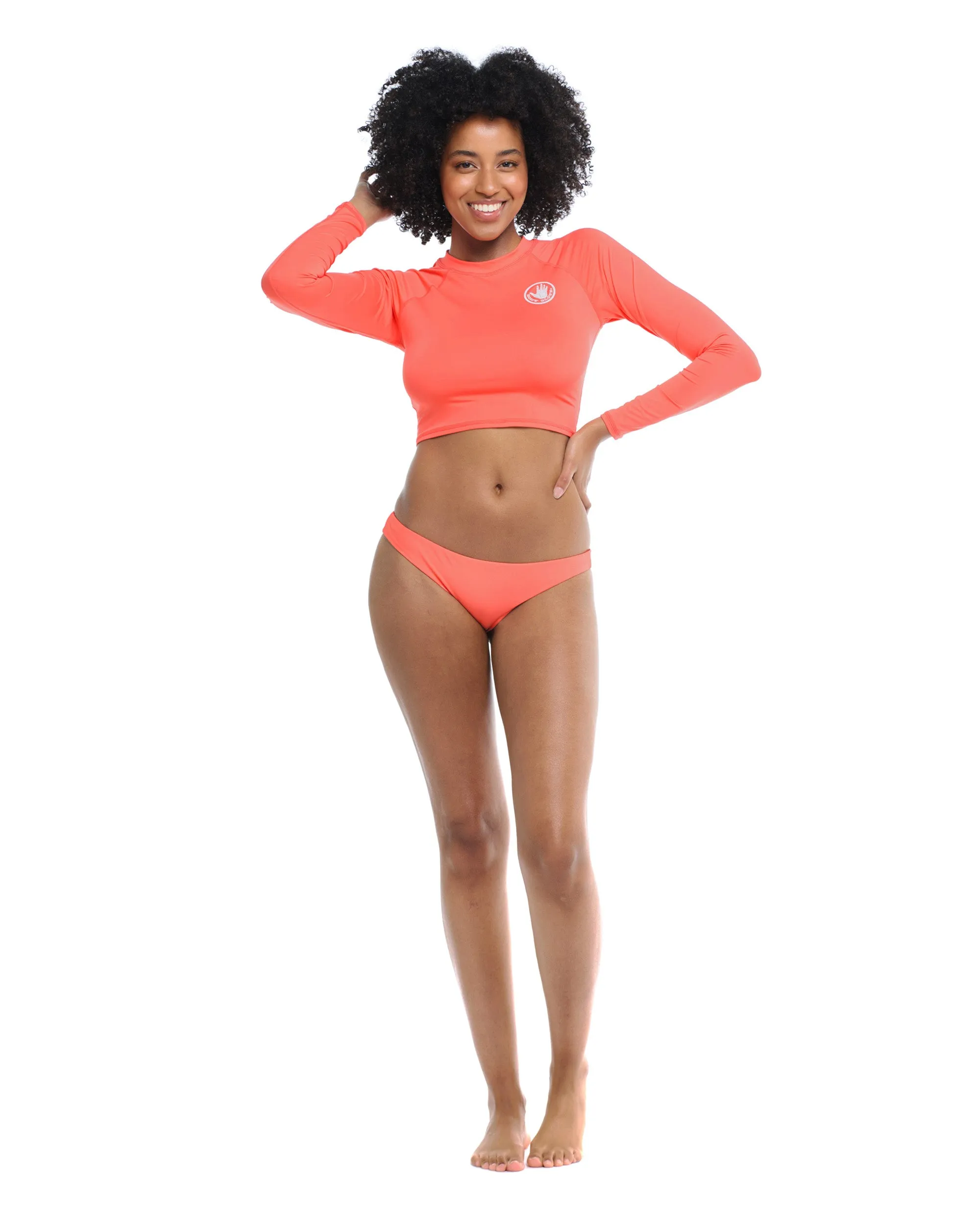 Smoothies Let It Be Cross-Over Rash Guard - Sunset sold by Body Glove product image thumbnail 3