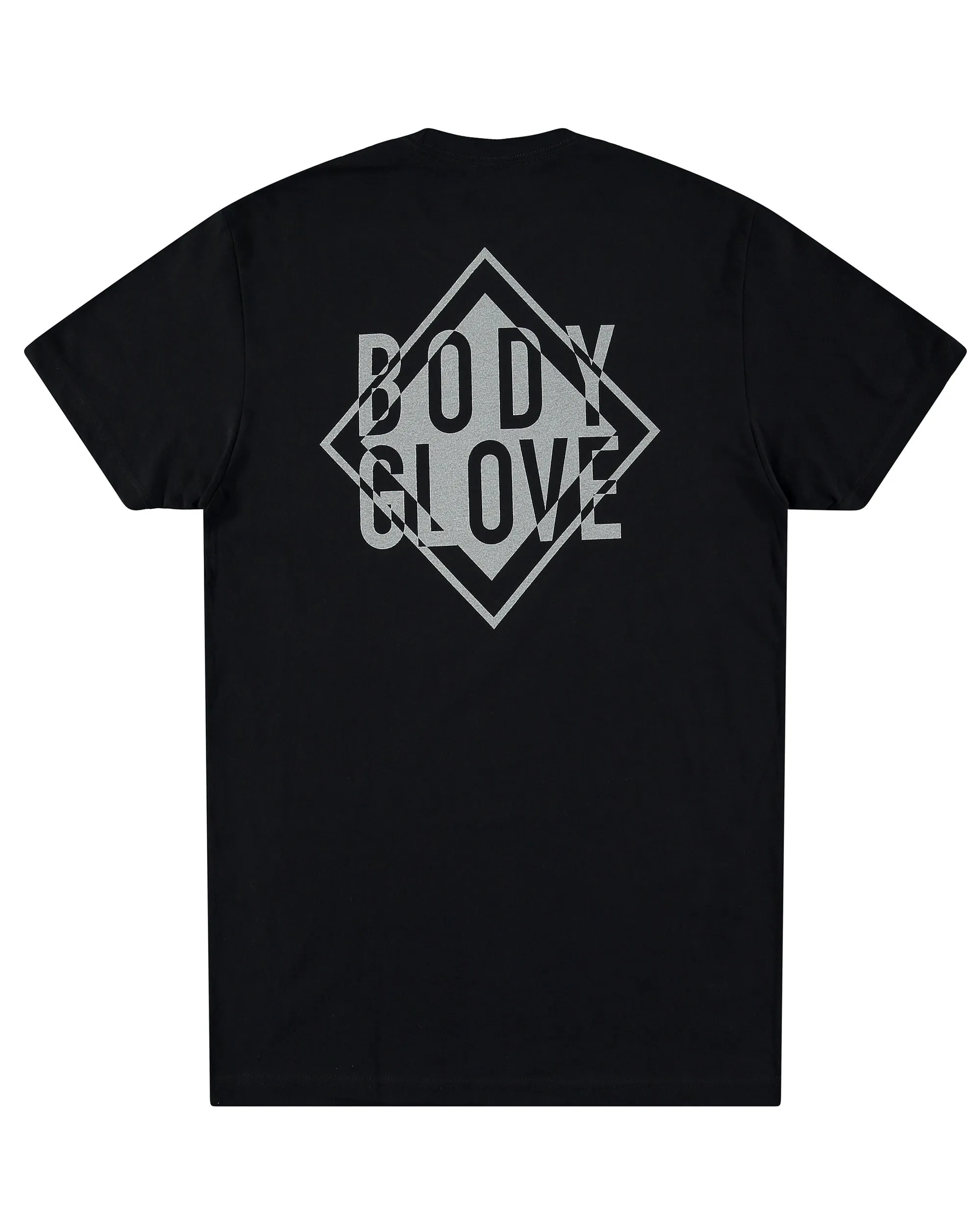 Men's Geometric Logo T-Shirt - Black sold by Body Glove