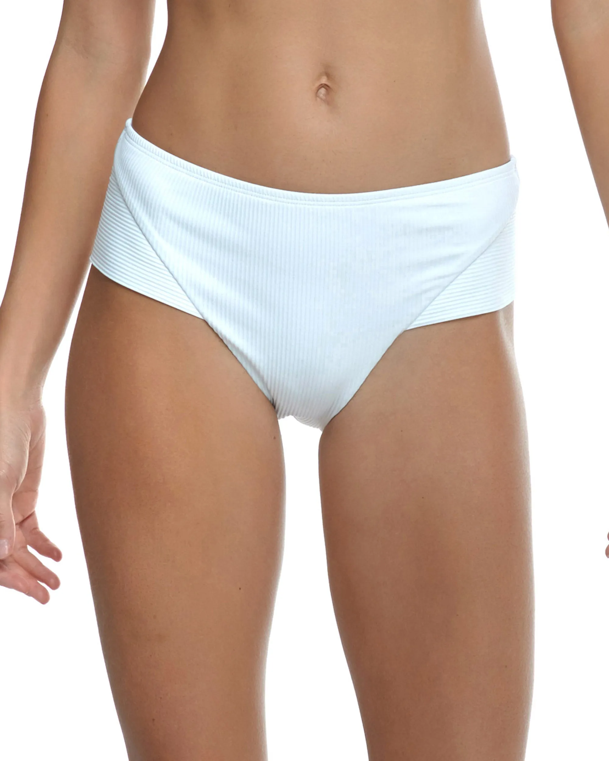Ibiza Coco High-Waist Bikini Bottom - White sold by Body Glove product image thumbnail 2