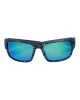 Sea Breeze Rectangle Sunglasses - Navy / Green sold by Body Glove