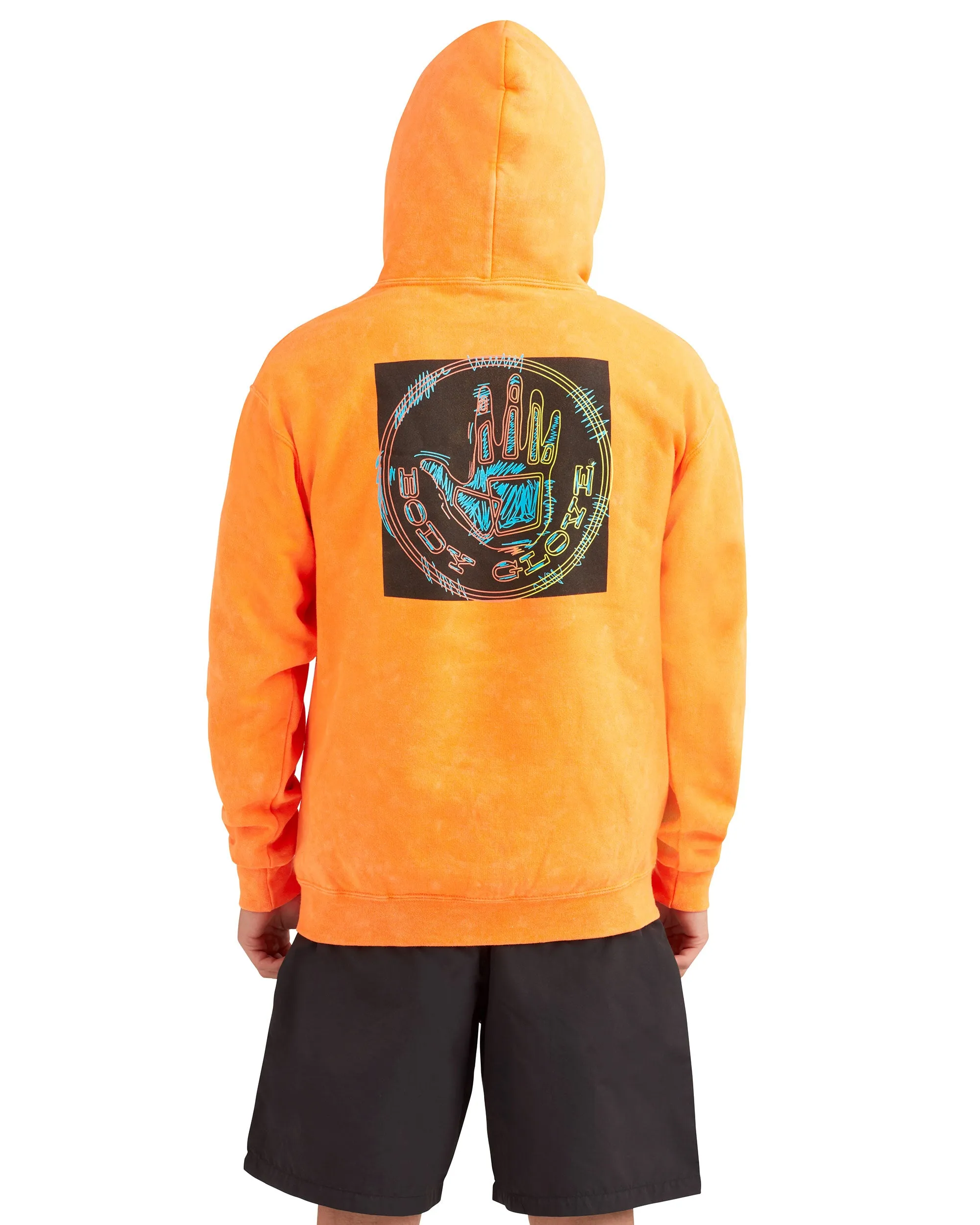 Neon Scribble Pullover Hoodie - Neon Orange sold by Body Glove product image thumbnail 3