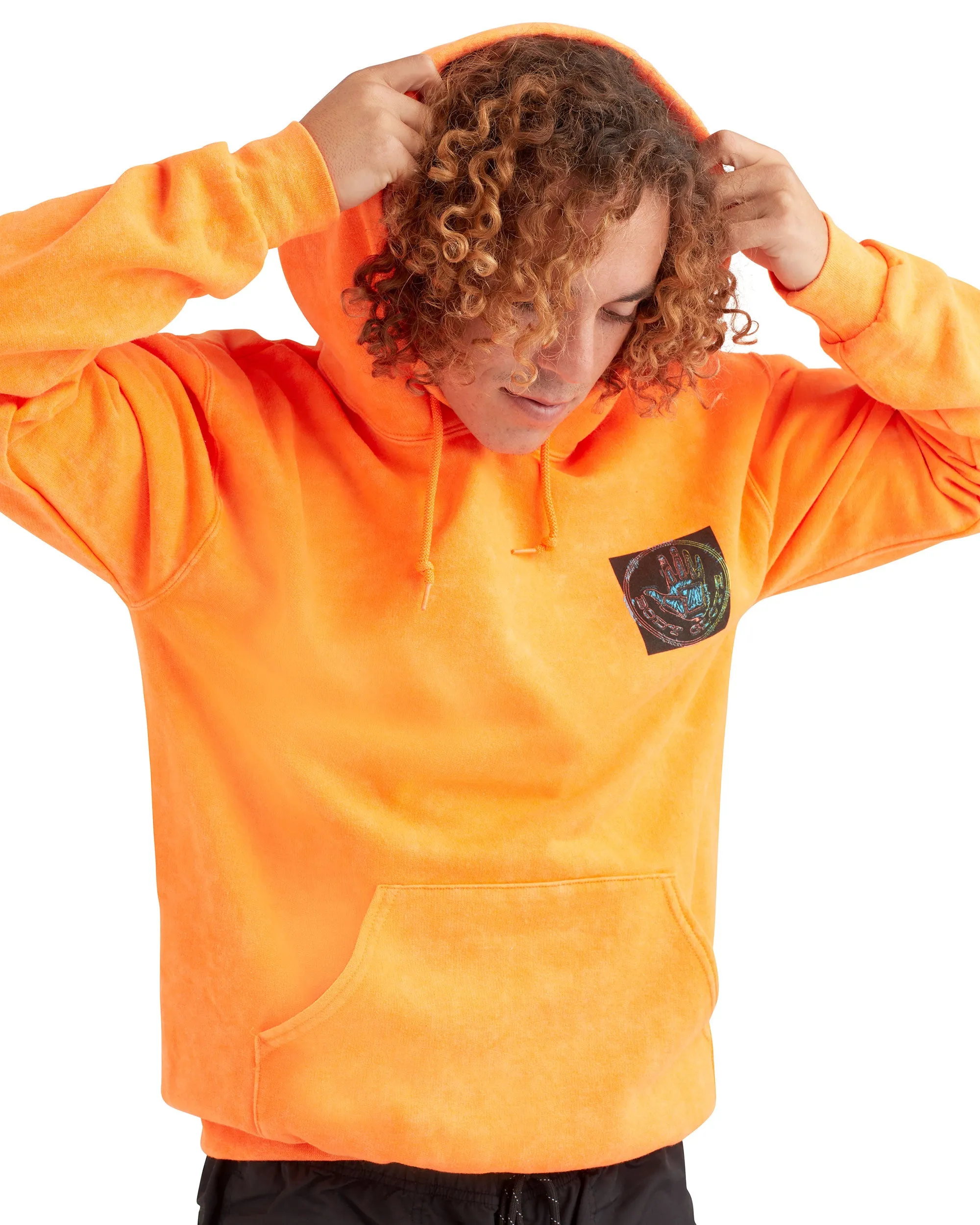 Neon Scribble Pullover Hoodie - Neon Orange sold by Body Glove product image thumbnail 2