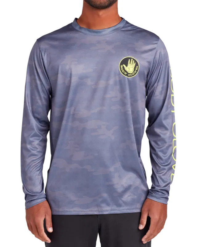 Camo L/S UPF Shirt - Ocean sold by Body Glove