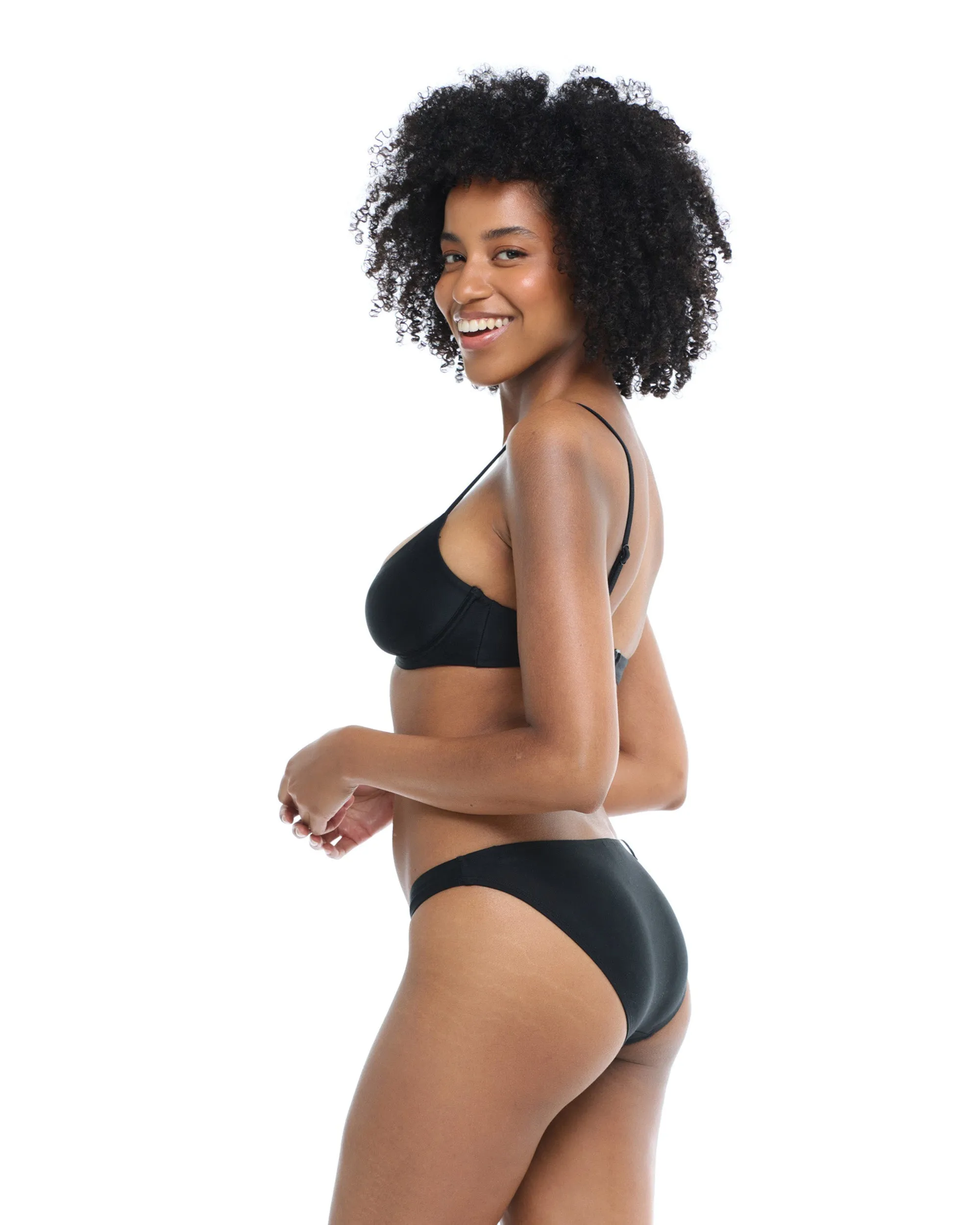Smoothies Bikini Swim Bottom - Black sold by Body Glove