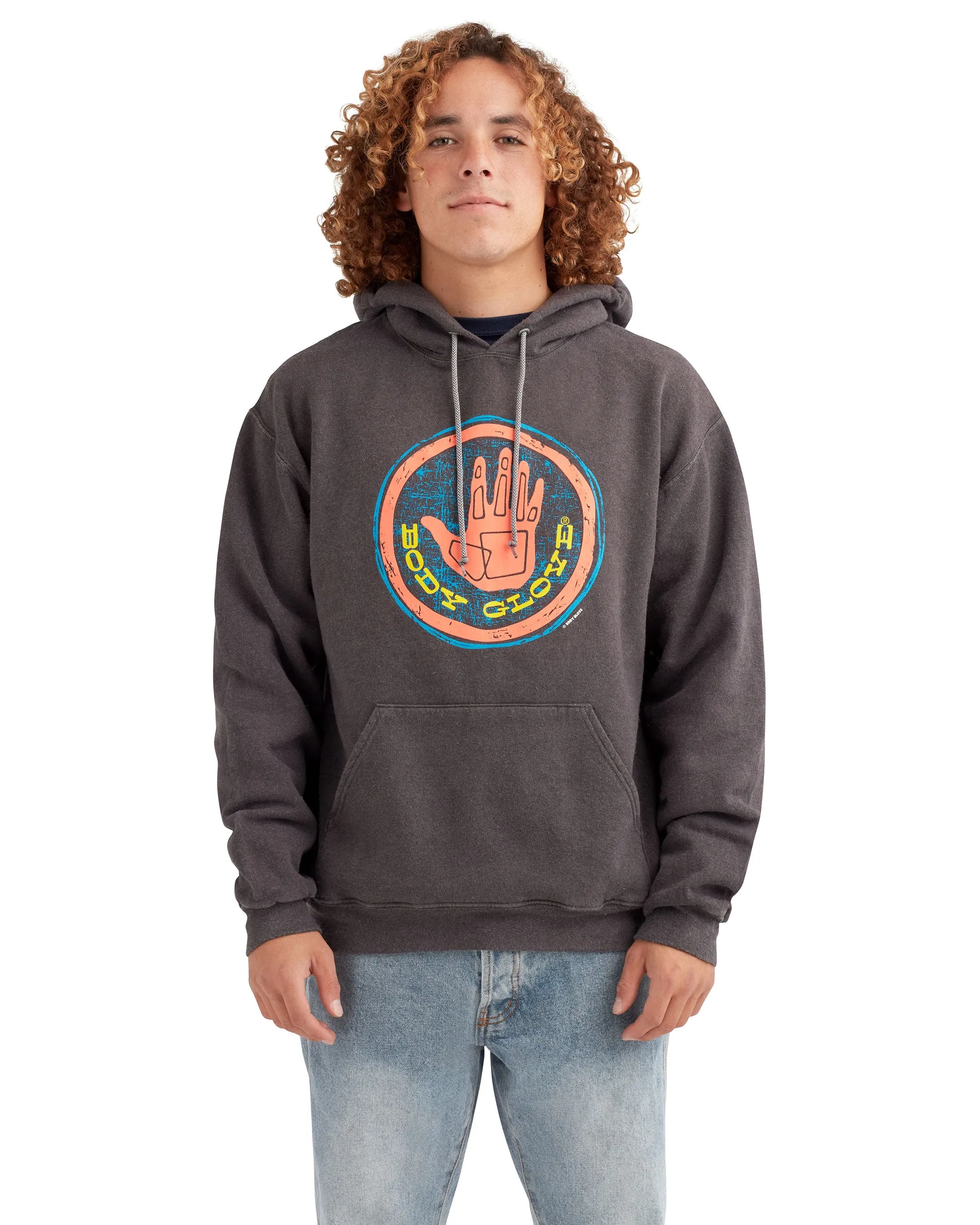 Heritage '80s Pullover Fleece Hoodie - Black sold by Body Glove product image thumbnail 3