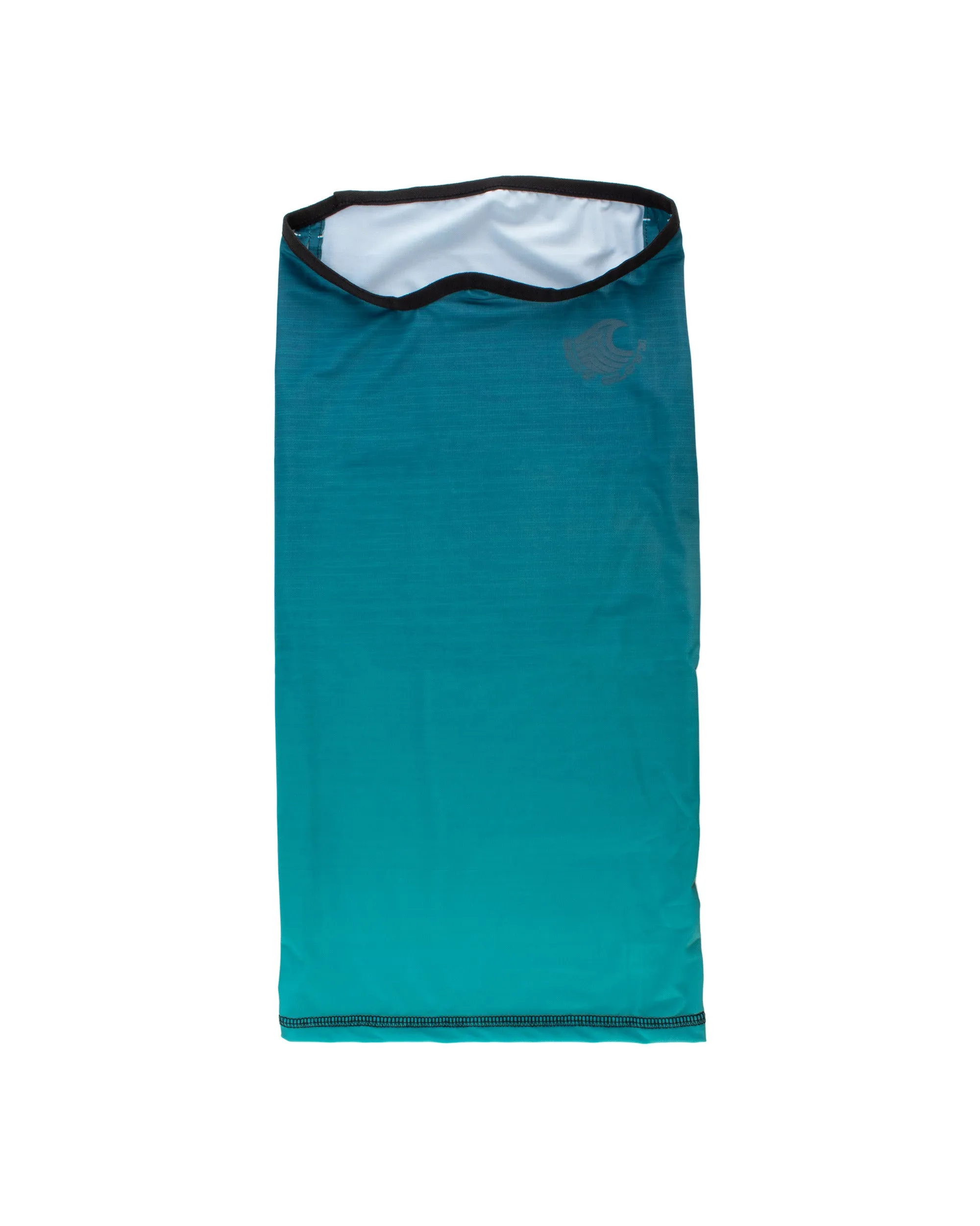 Men's Cooling Gaiter Face Mask - Teal Stripe sold by Body Glove