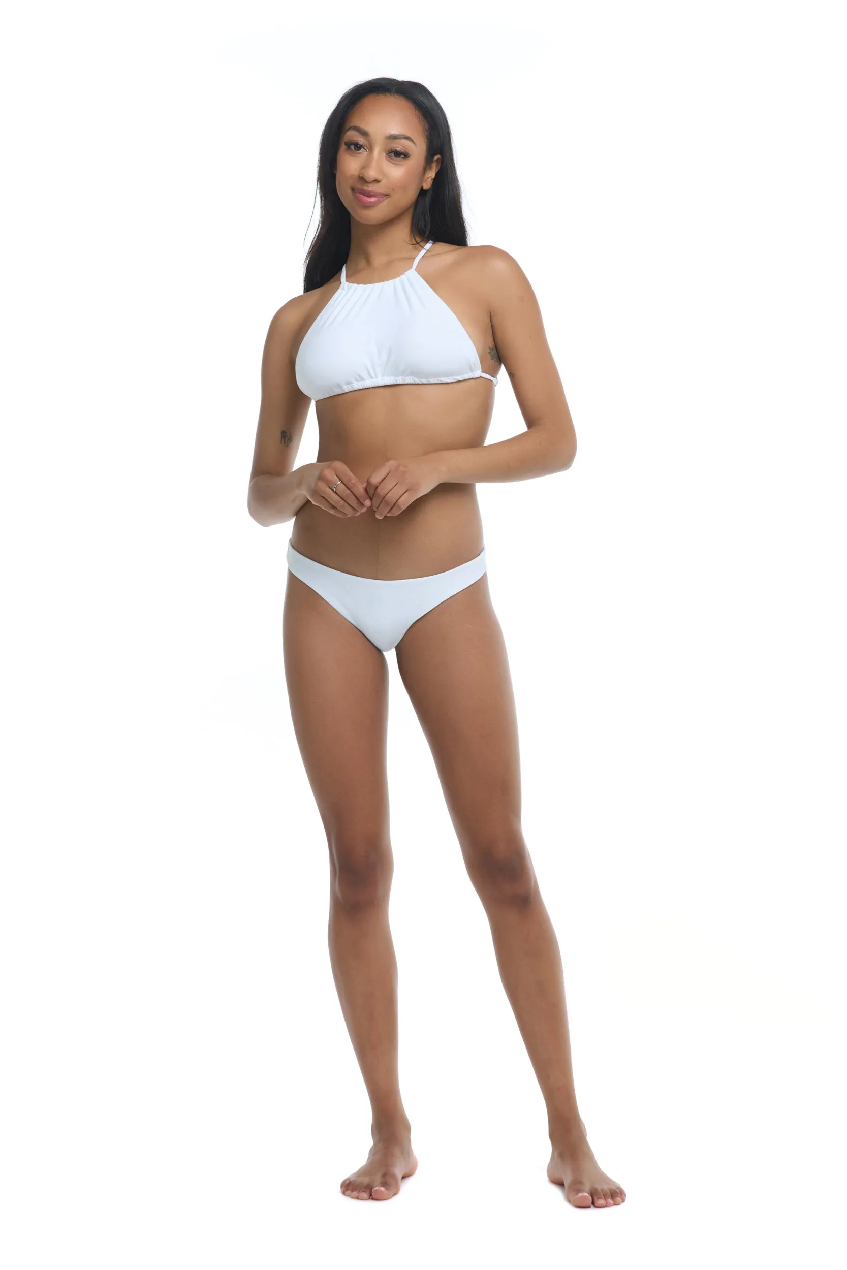 Smoothies Sage Swim Top - Snow sold by Body Glove