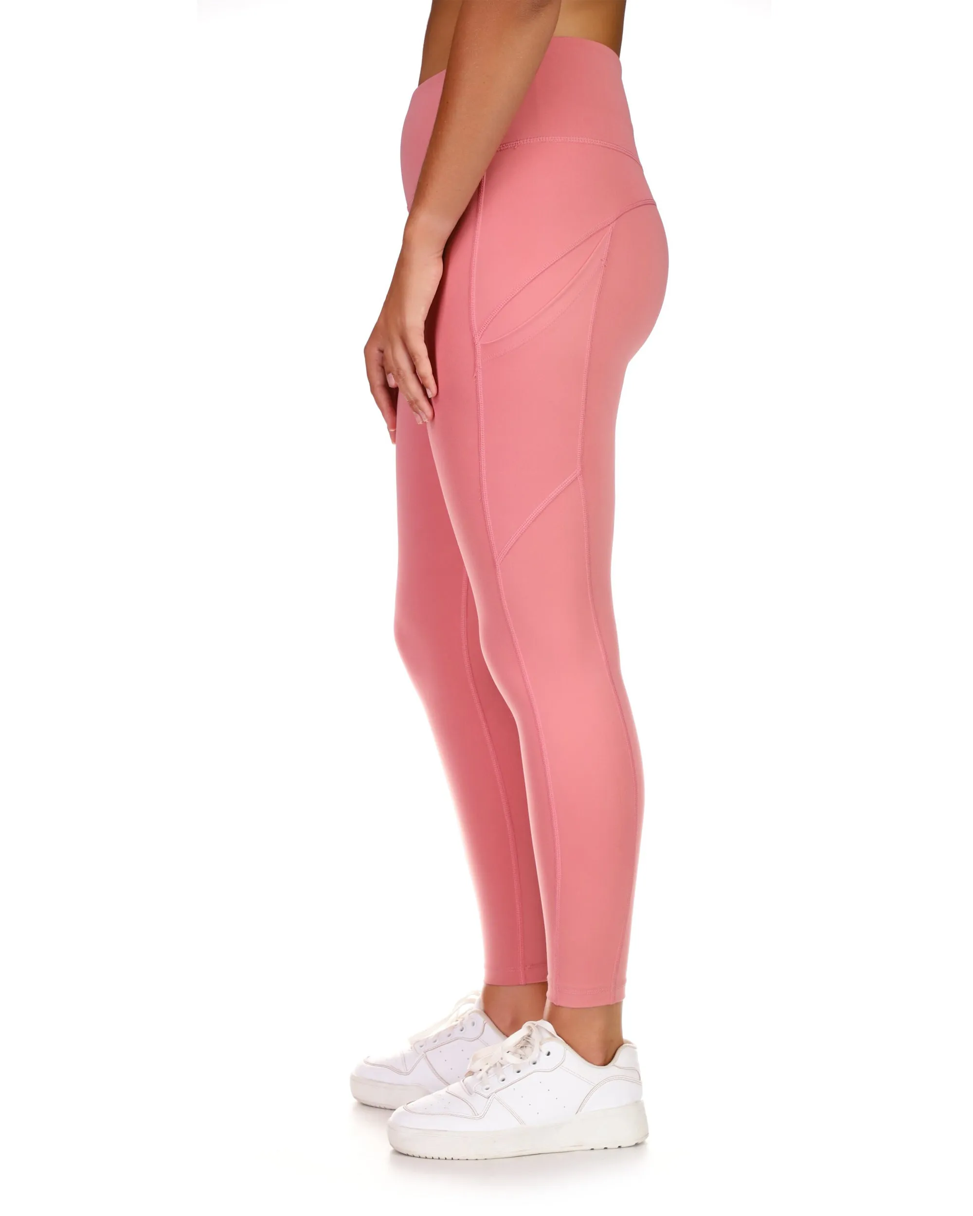 Motion 7/8 High-Rise Legging - Pink sold by Body Glove product image thumbnail 2