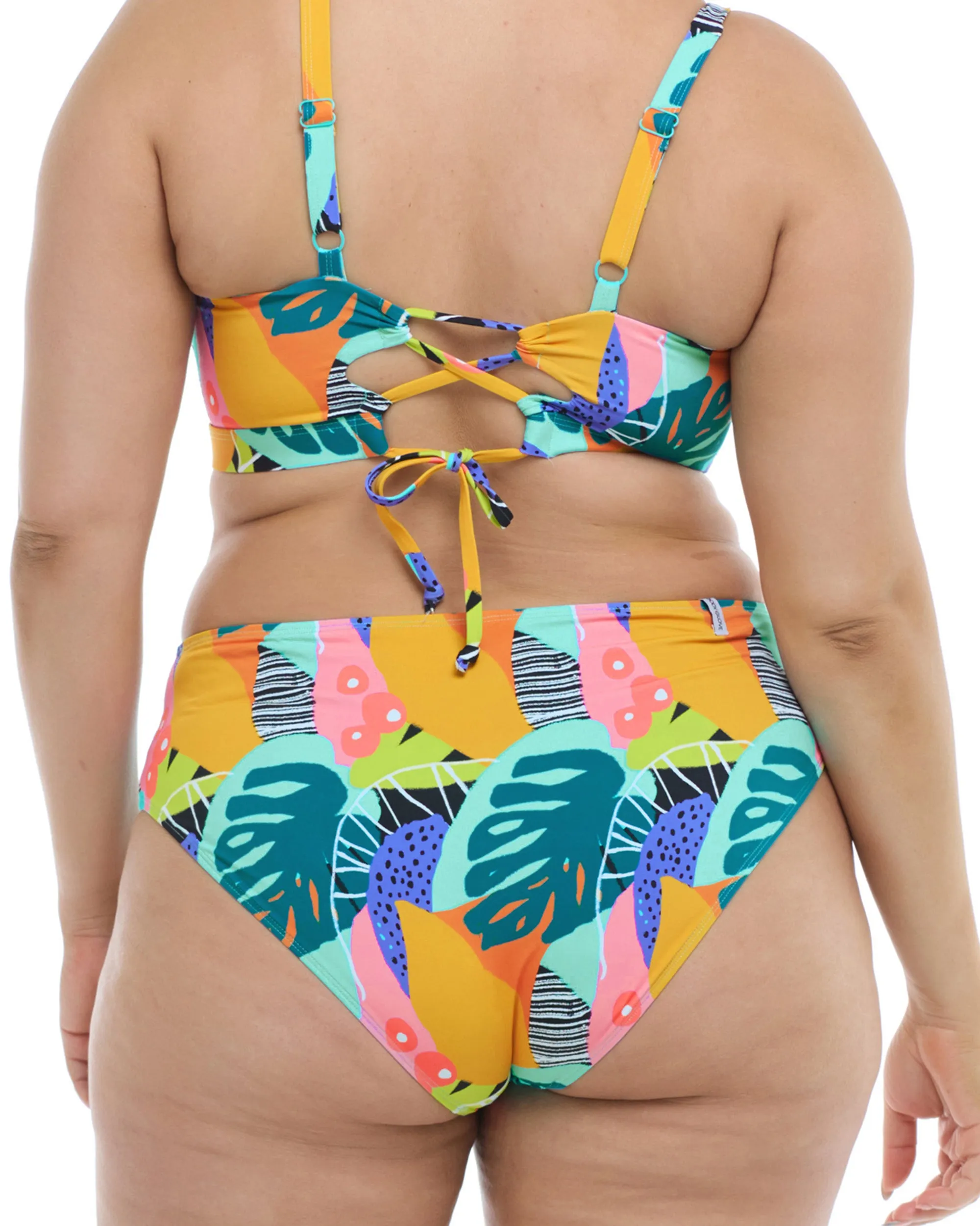 Curacao Retro Plus Size Bikini Bottom - Multi sold by Body Glove product image thumbnail 2