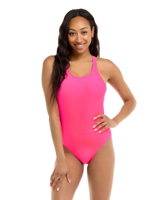 Smoothies Mylene One-Piece Swimsuit - Bubble Gum sold by Body Glove