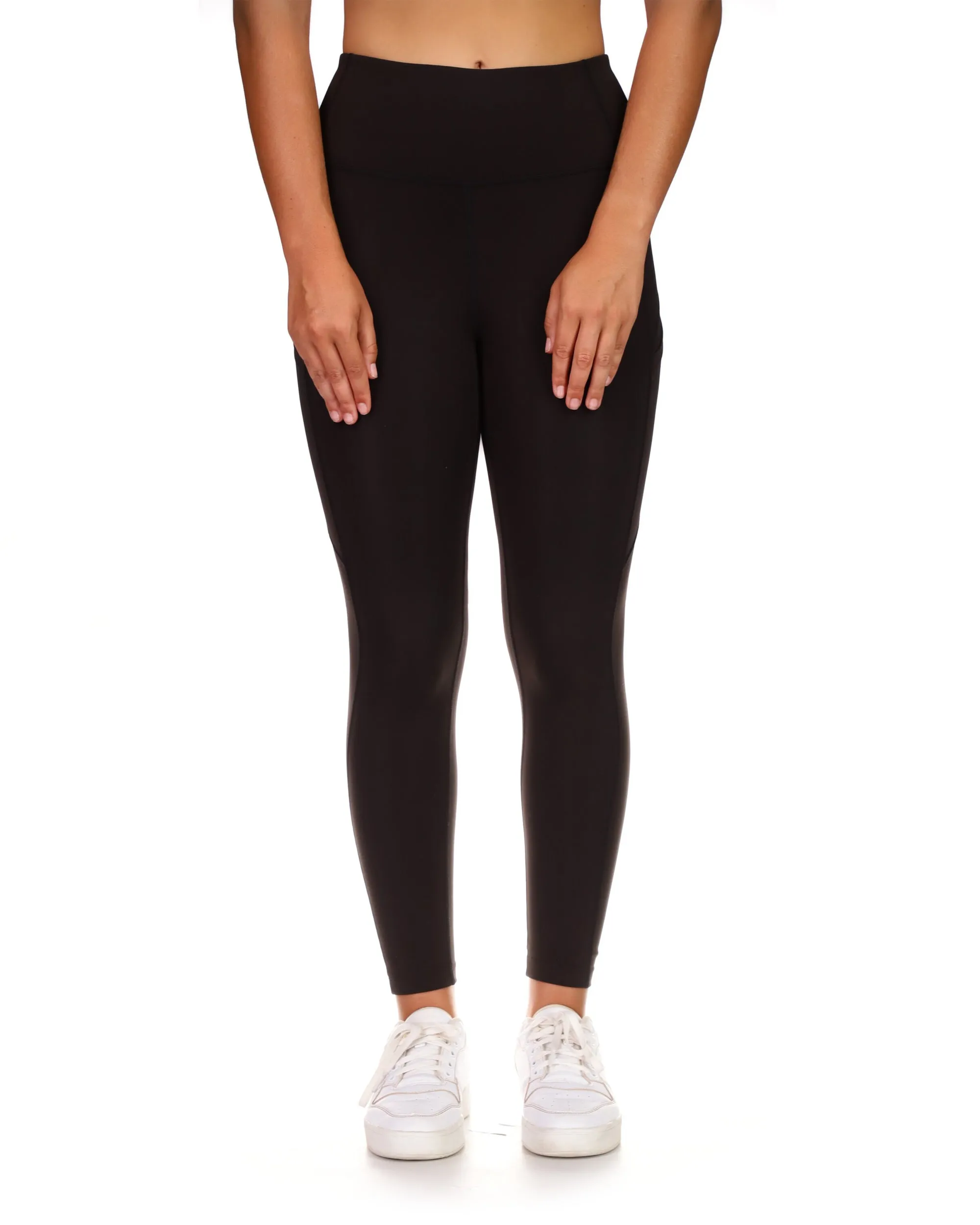 Motion 7/8 High-Rise Legging - Black sold by Body Glove