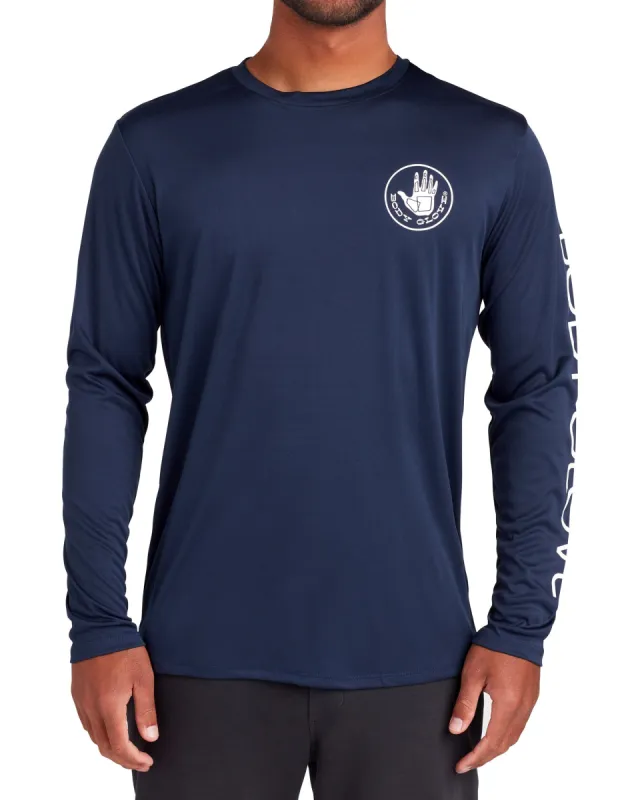 Solid L/S UPF Shirt - Dark Navy sold by Body Glove