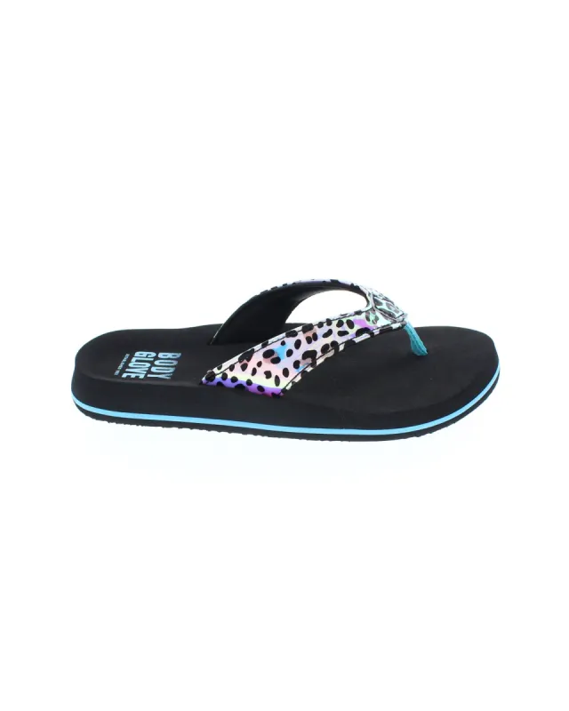 Kids' Aurora Sandals - Aqua Leopard made by Body Glove