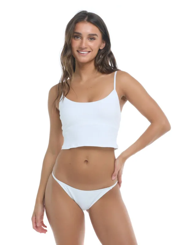 Ibiza Norah Swim Crop Top - White sold by Body Glove