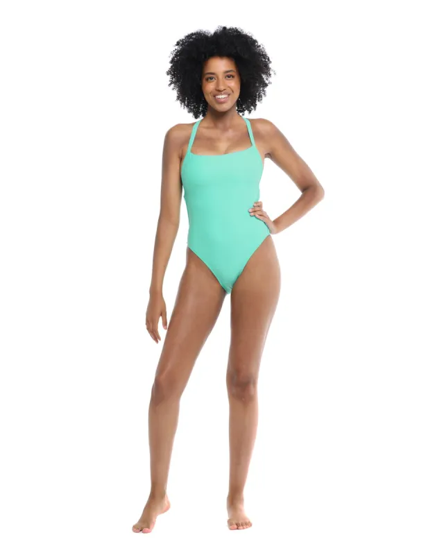 Smoothies Electra One-Piece Swimsuit - Sea Mist sold by Body Glove