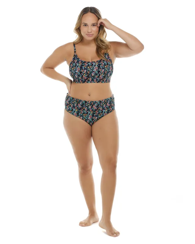 Abloom Marlee Bikini Bottom - Plus Sizes - Black sold by Body Glove