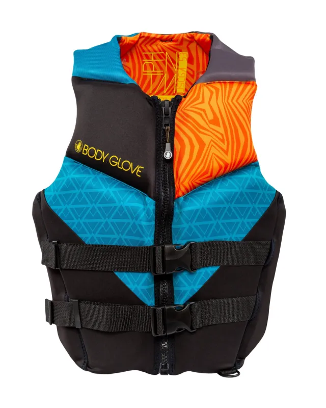 Phantom Men's USCGA PFD - Orange/Blue/Black sold by Body Glove