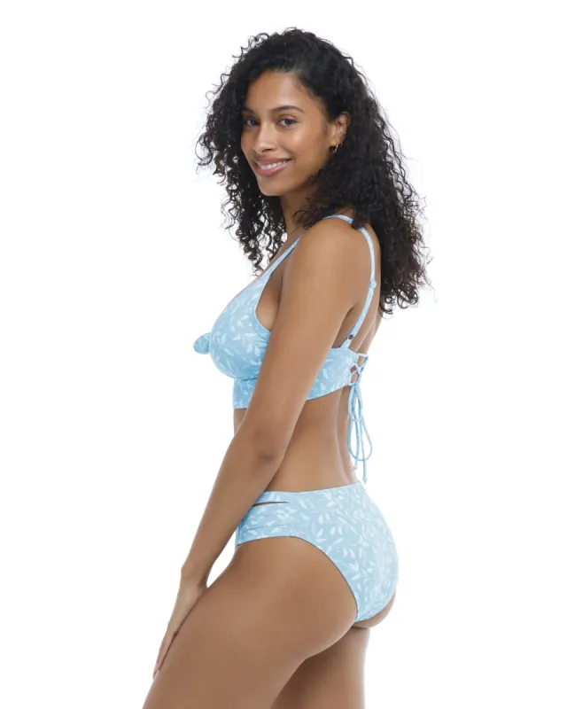 Flowery Skies Nuevo Contempo Swim Bottom - Baby Blue sold by Body Glove