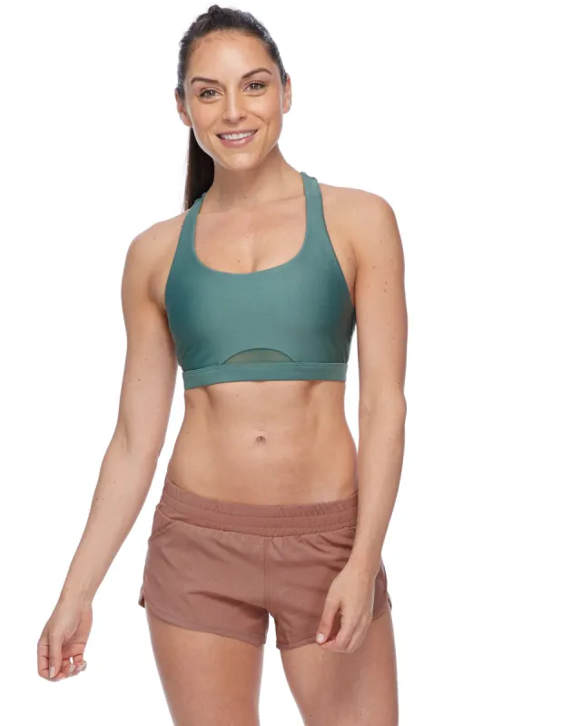 Gefion Eco High-Support Sports Bra - Moss sold by Body Glove