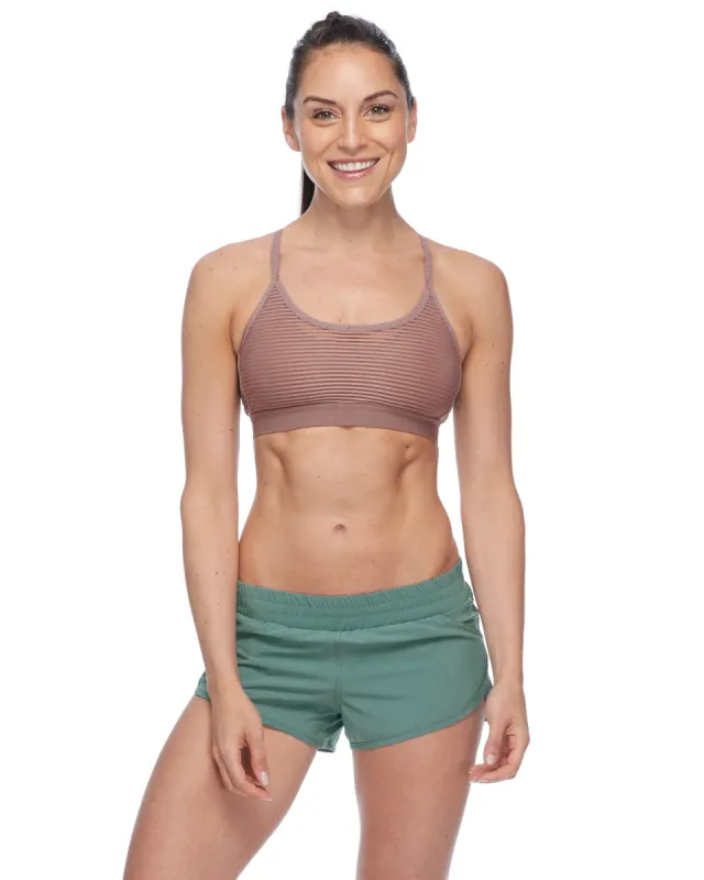 Sunna Eco Light-Support Sports Bra - Mocha sold by Body Glove
