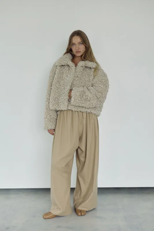 The Raw Silk Trouser (made to order) sold by Boheme