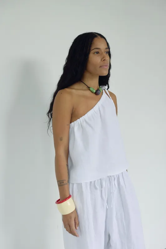 The One Shoulder Tank made by Boheme