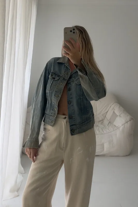 1970s lee Denim Jacket sold by Boheme