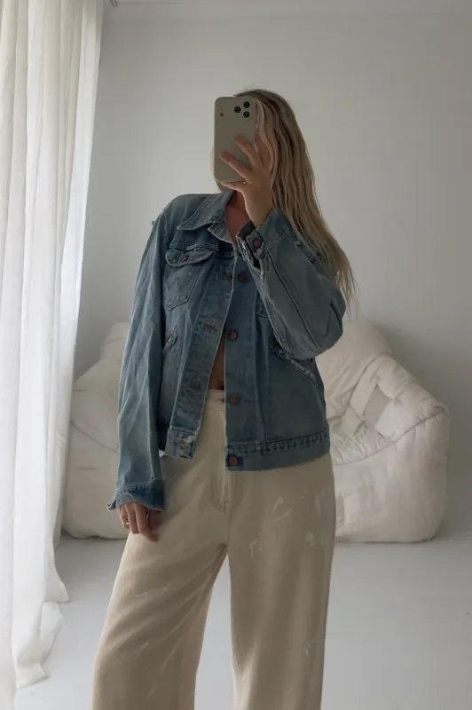 1970s Wrangler Denim Jacket made by Boheme