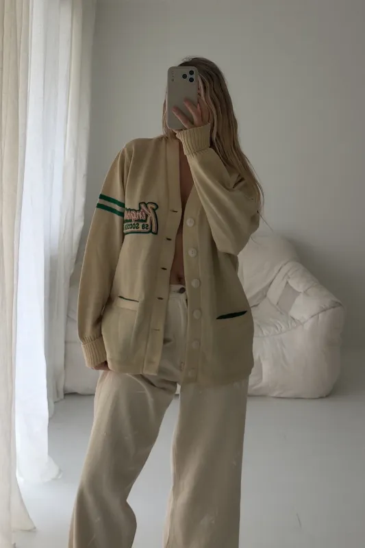 1959 Soccer Knit Cardigan sold by Boheme