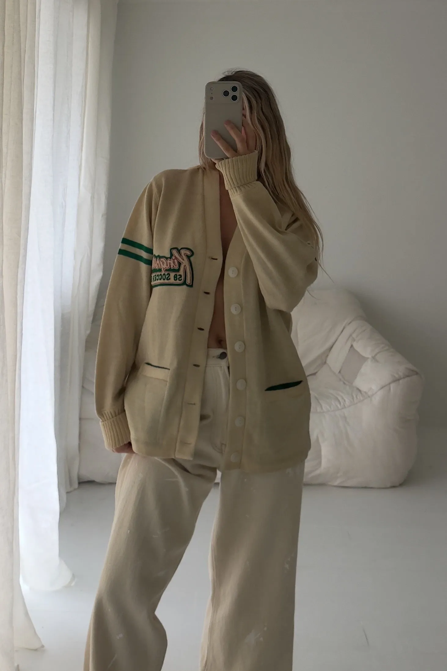 1959 Soccer Knit Cardigan sold by Boheme