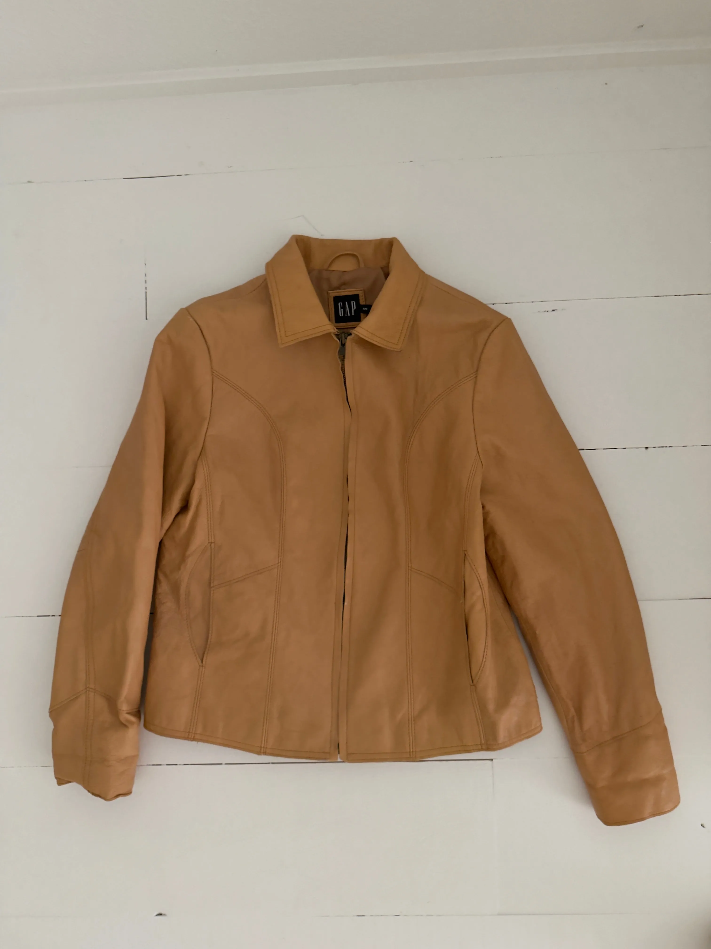 1990s Gap Leather Jacket sold by Boheme product image thumbnail 2