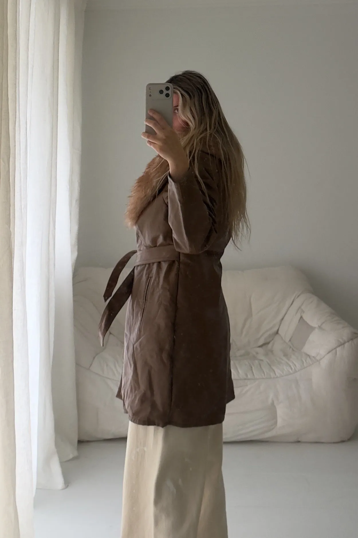 1970s Shearling Collar Coat sold by Boheme product image thumbnail 2