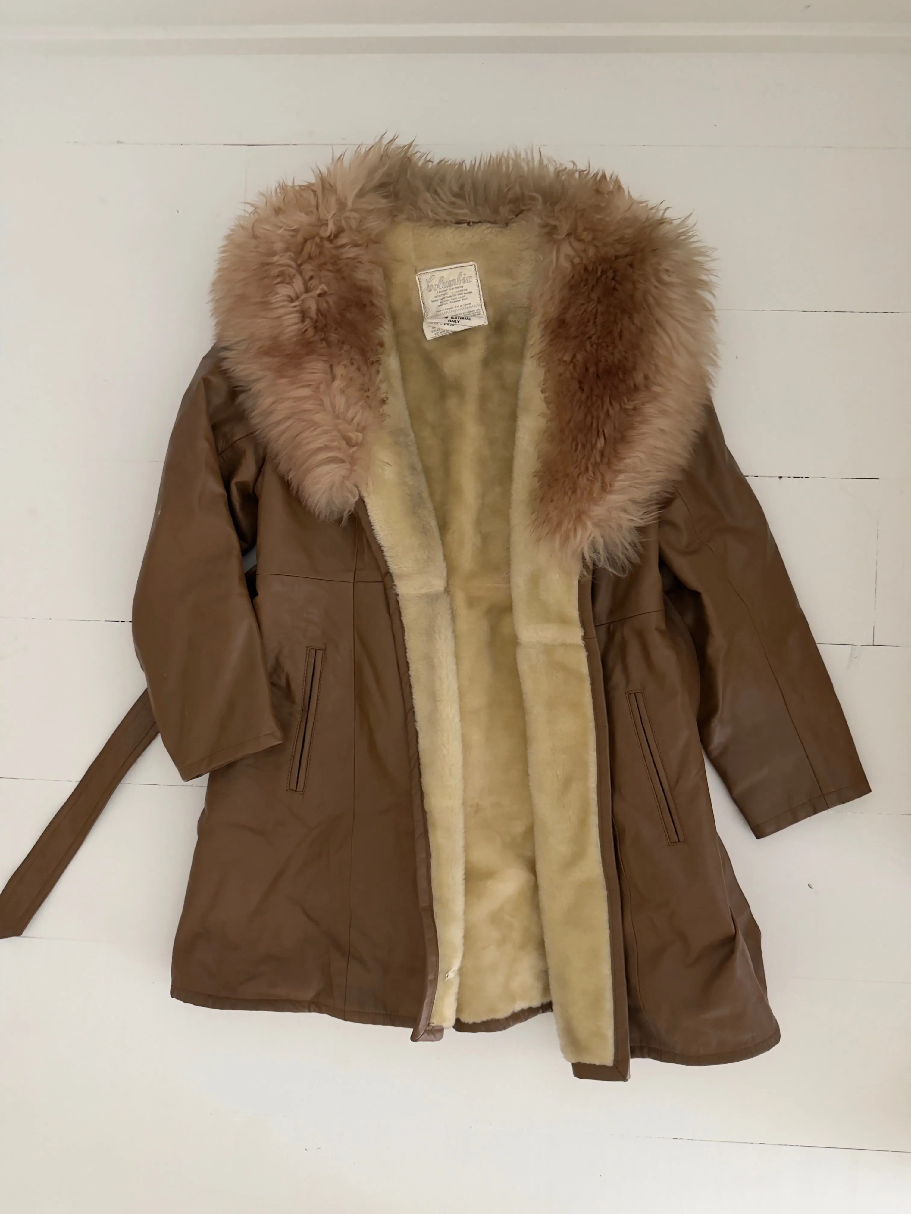 1970s Shearling Collar Coat sold by Boheme product image thumbnail 3