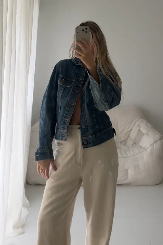 1970s Lee Denim Jacket made by Boheme