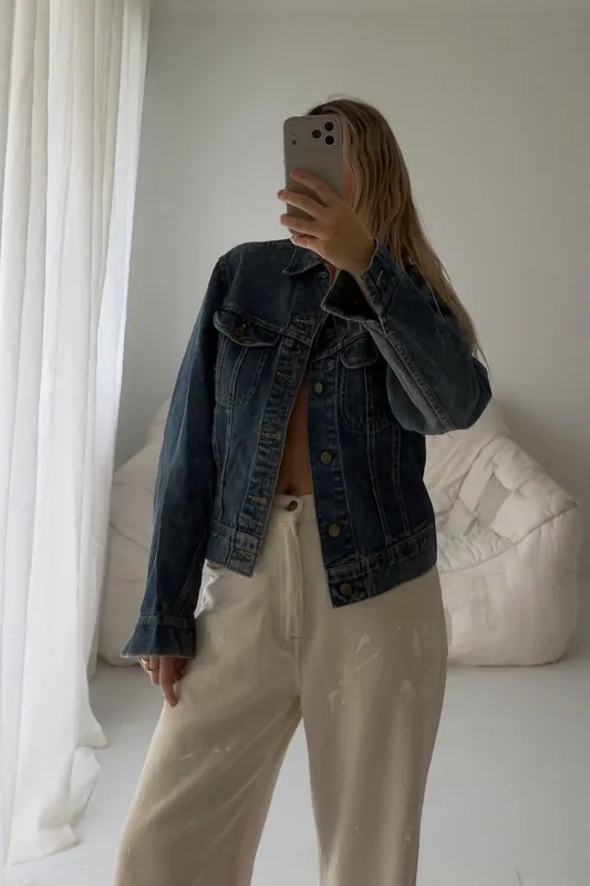 1970s Lee Denim Jacket made by Boheme