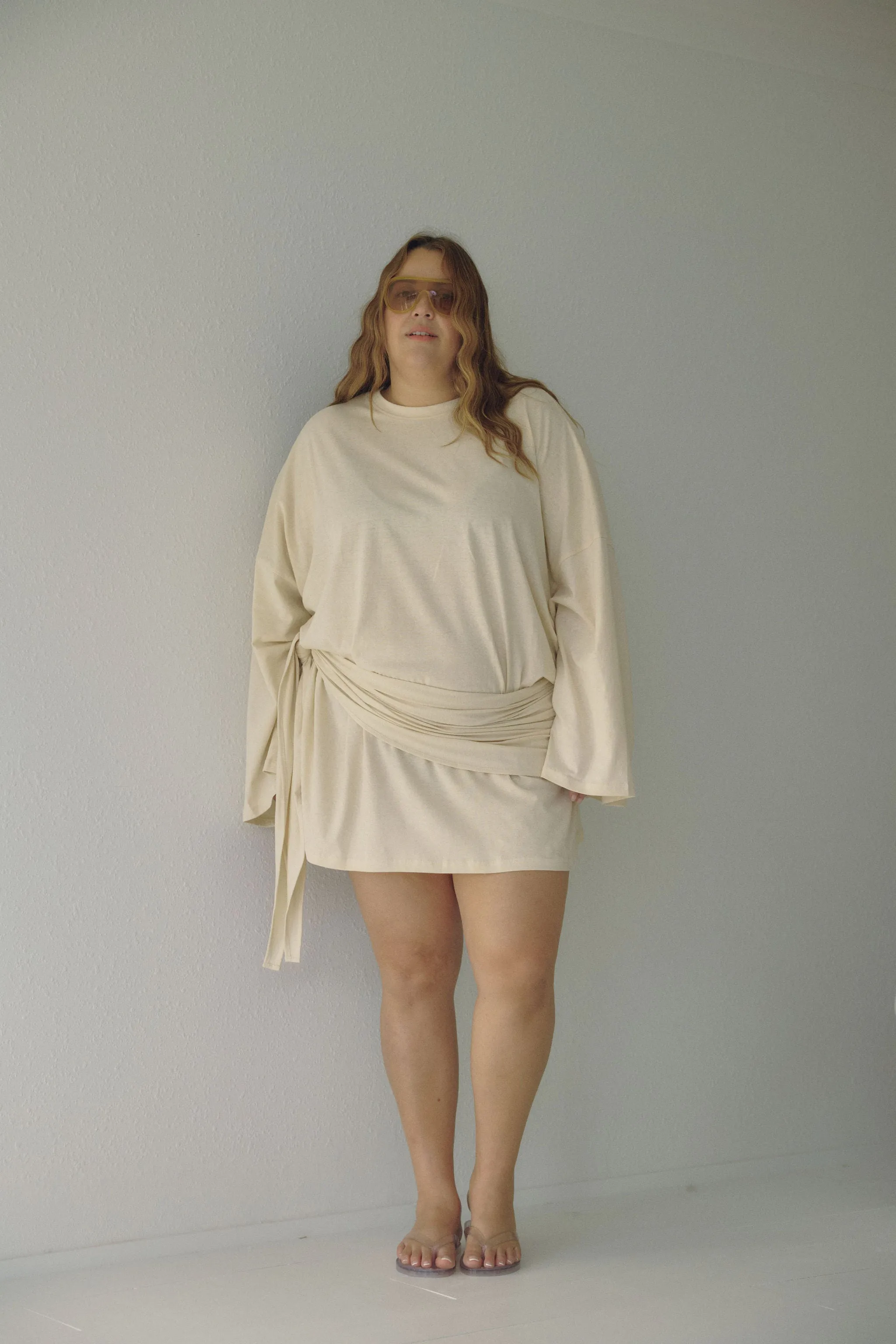 The Wrap Dress - Milk sold by Boheme product image thumbnail 4