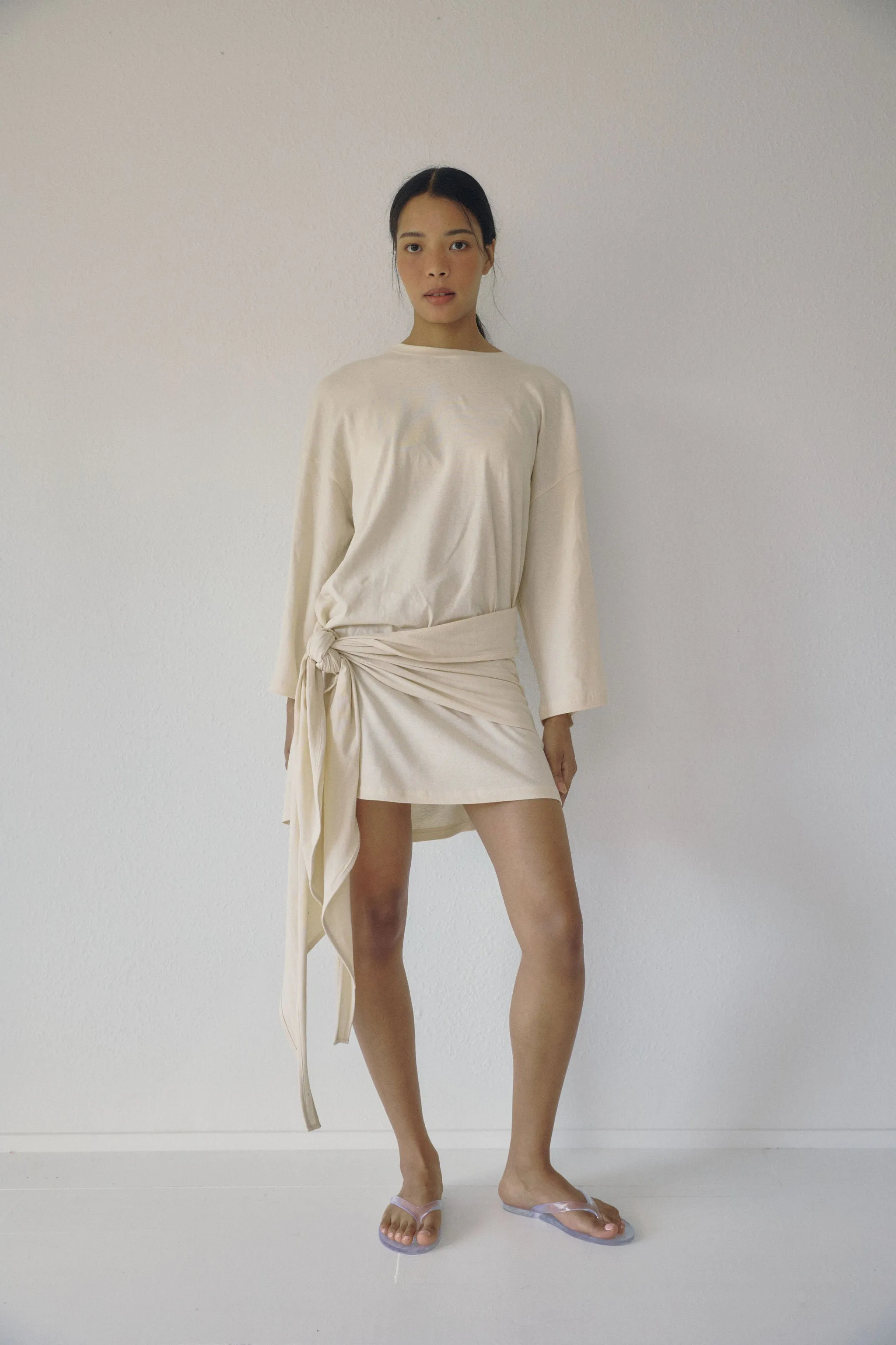 The Wrap Dress - Milk sold by Boheme