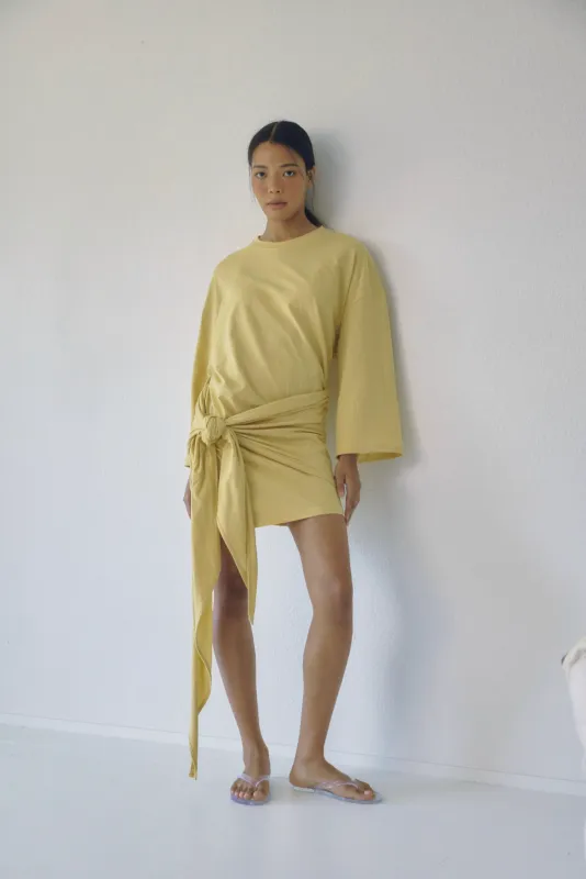 The Wrap Dress - Wheat made by Boheme