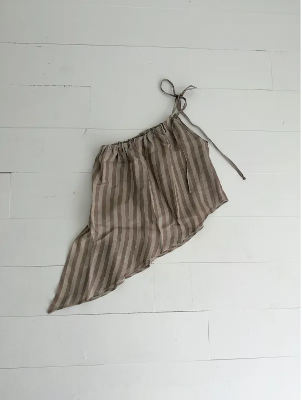 Linen Asymmetric Tank, Size 1 made by Boheme