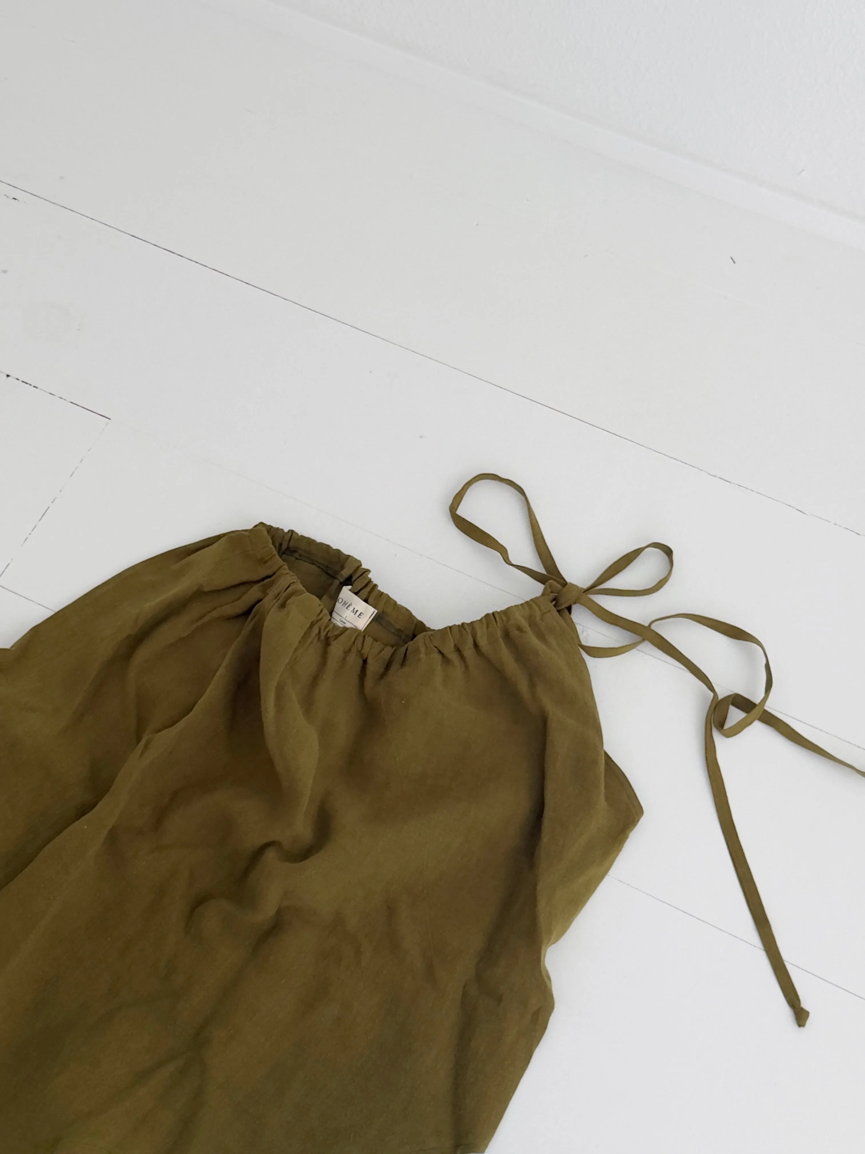 Linen Harem & Asymmetric Tank, Size 1 sold by Boheme product image thumbnail 2