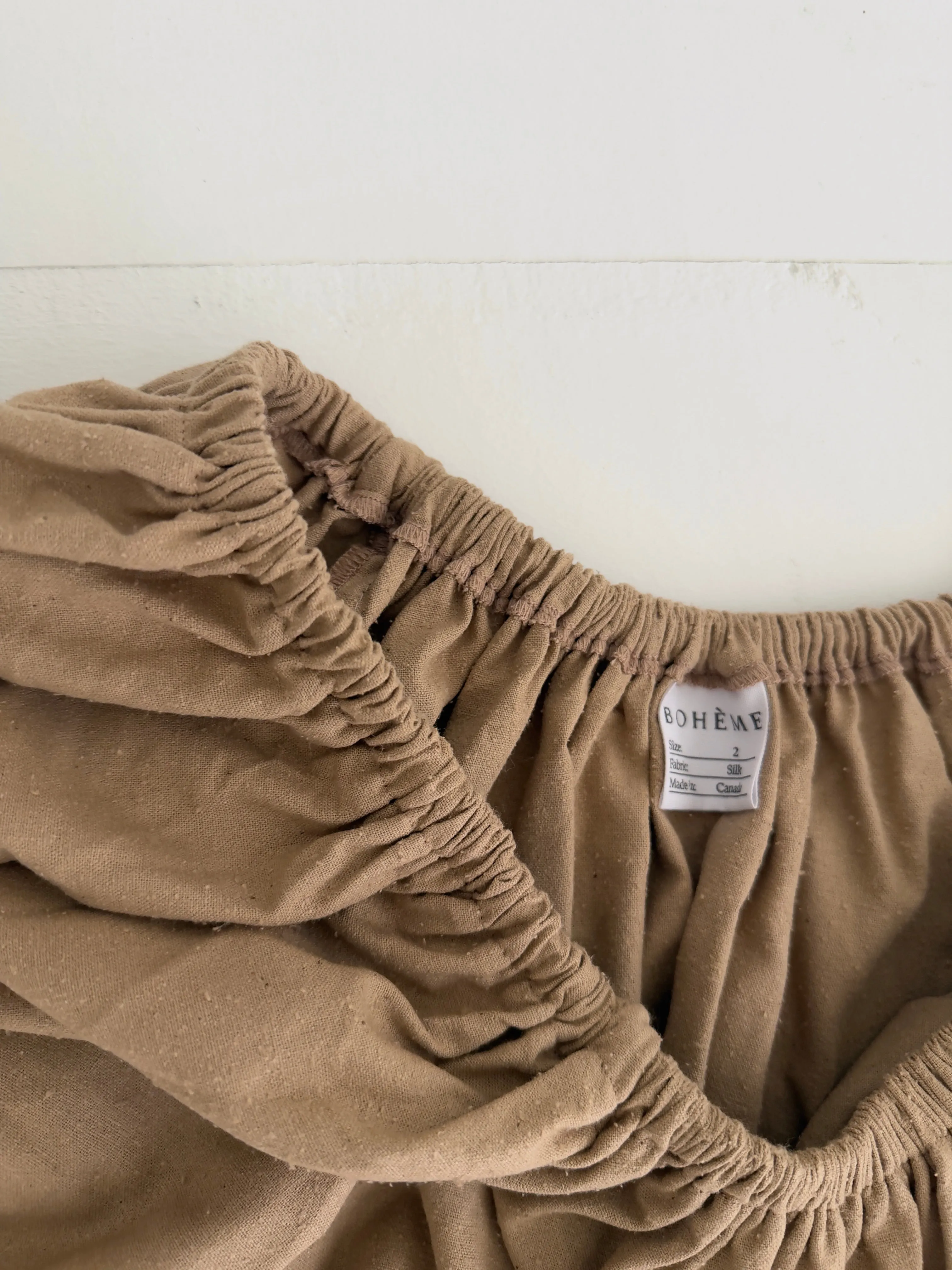 Raw Silk Muumuu, Size 1/2 sold by Boheme product image thumbnail 2