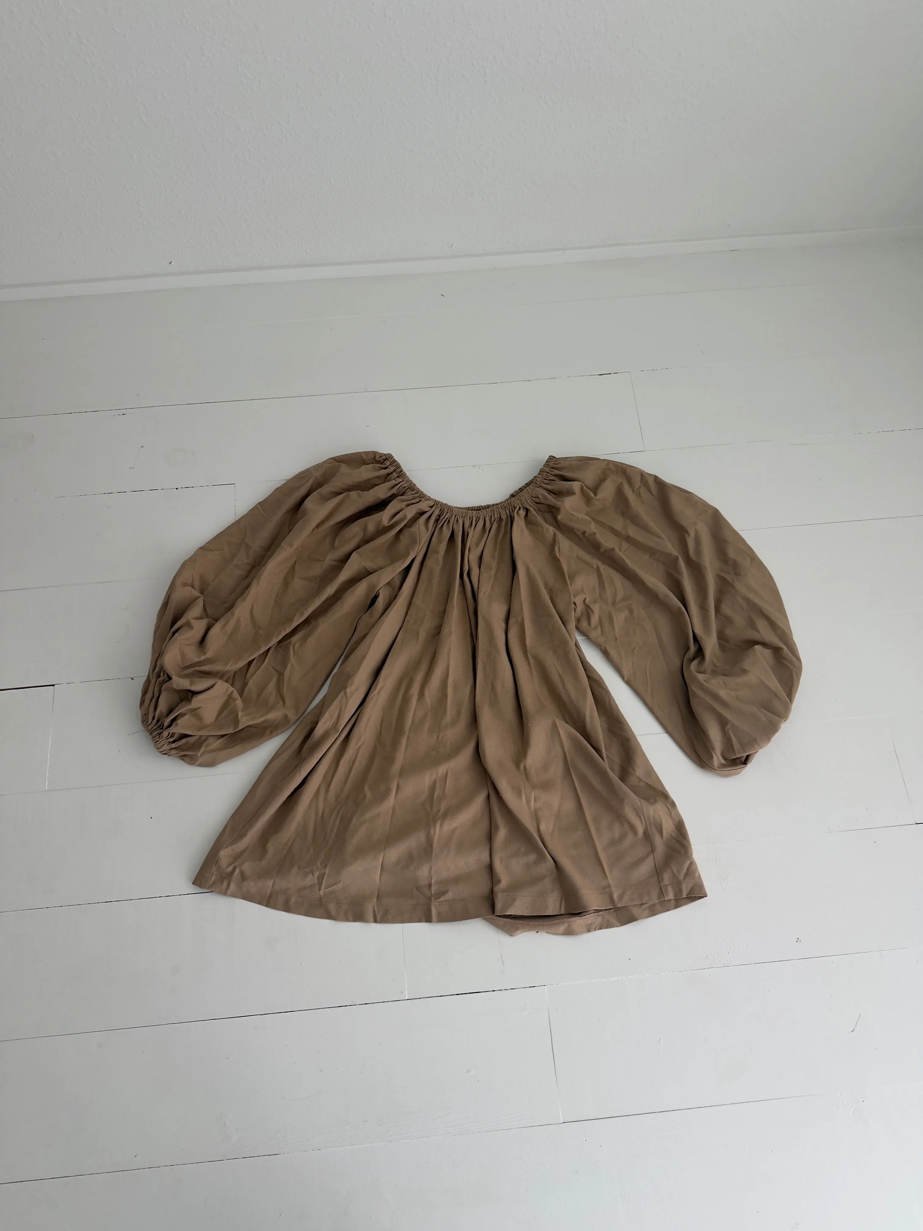 Raw Silk Muumuu, Size 1/2 sold by Boheme