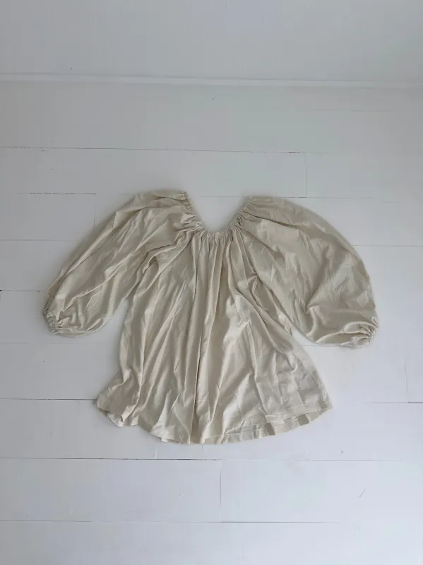 Raw Silk Muumuu, Size 1/2 made by Boheme