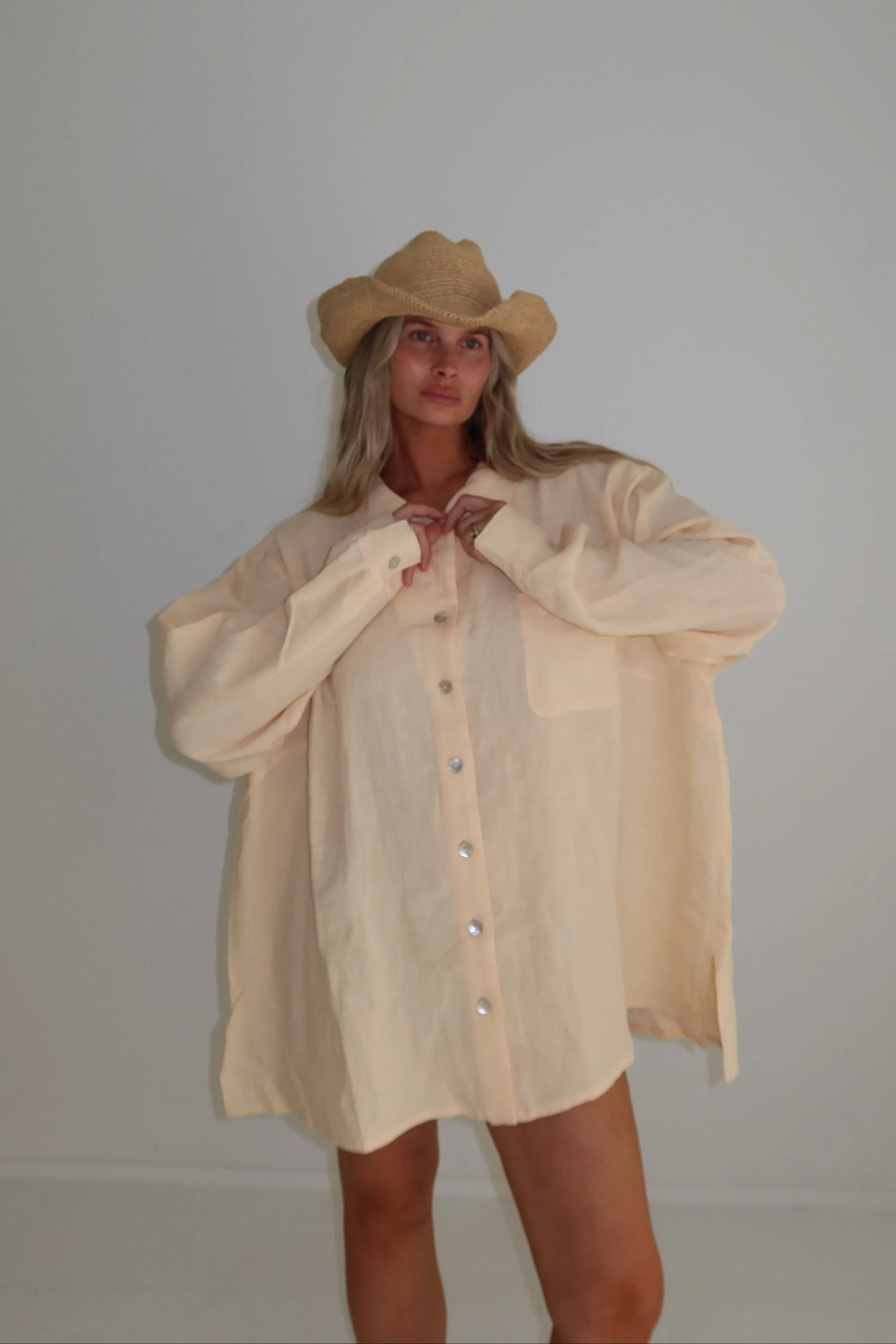 The Oxford Shirt - Melon sold by Boheme