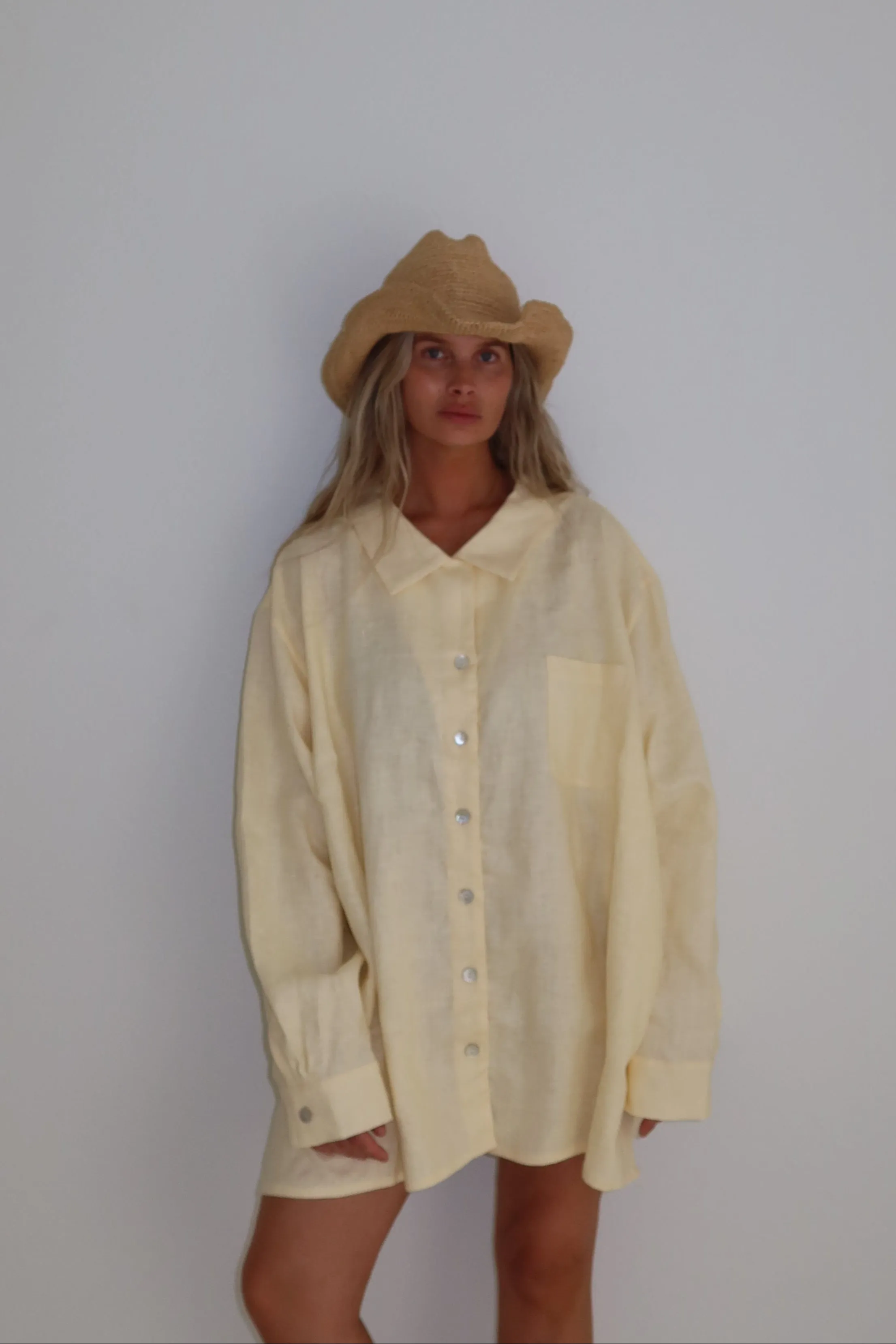 The Oxford Shirt - Butter sold by Boheme